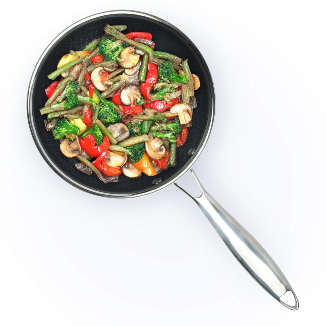 Amazon.com: David Burke GeoClad Ceramic Hybrid Non-Stick 8